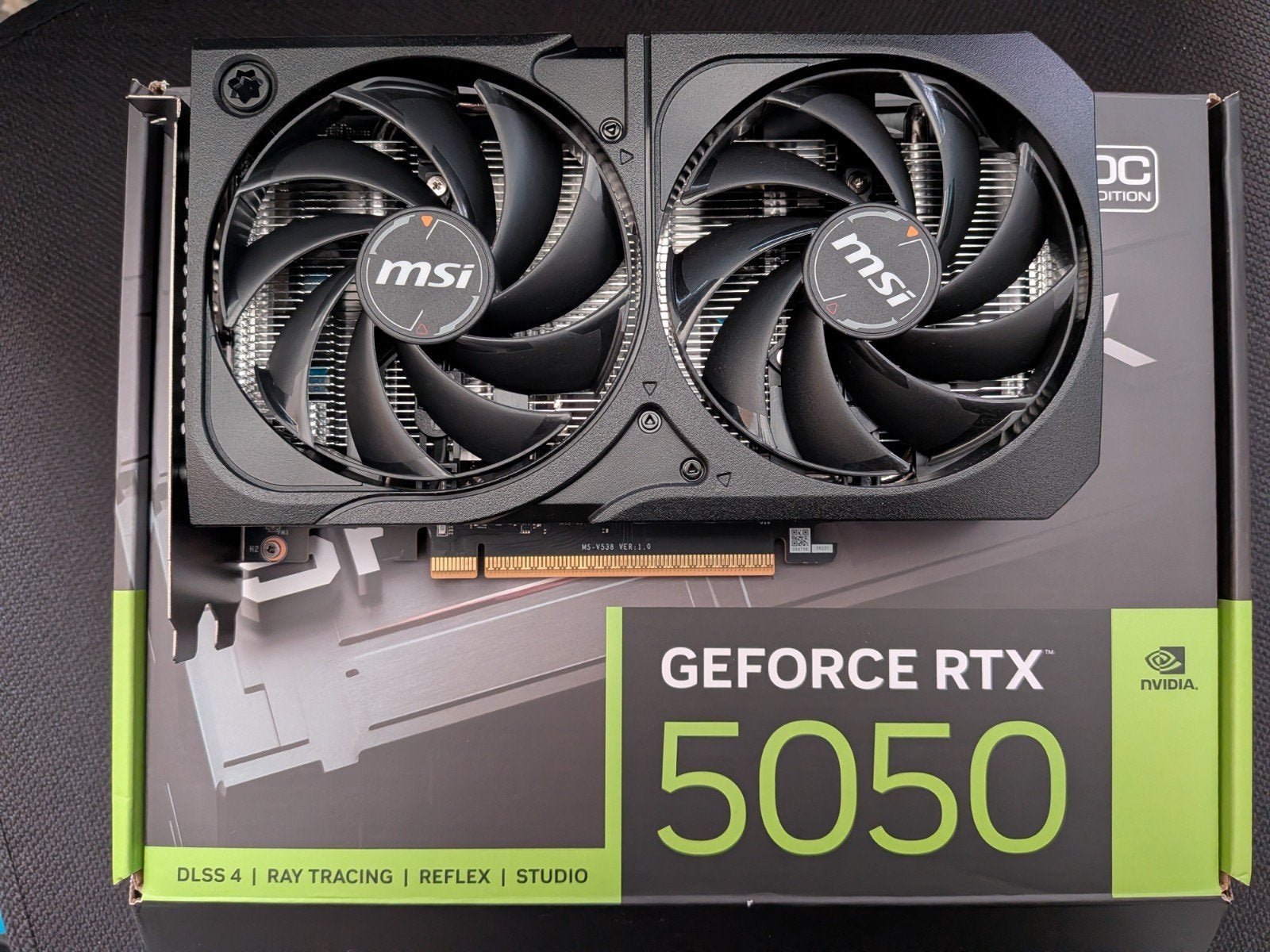 MSI RTX 5050 8GB, GDDR6, PCI-Express 4, Ophalen of Verzenden, Zo goed als nieuw