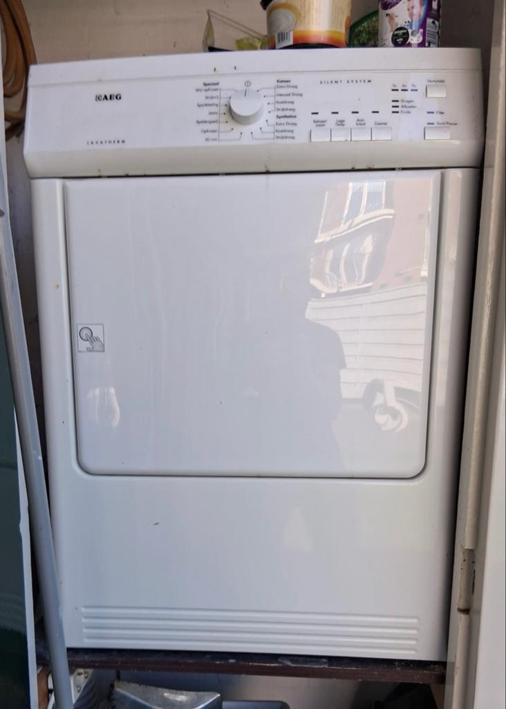 AEG Lavatherm Droger T65170AV  Zgoh&Weinig gebruikt!, Ophalen, Wolprogramma, 6 tot 8 kg, Luchtafvoer