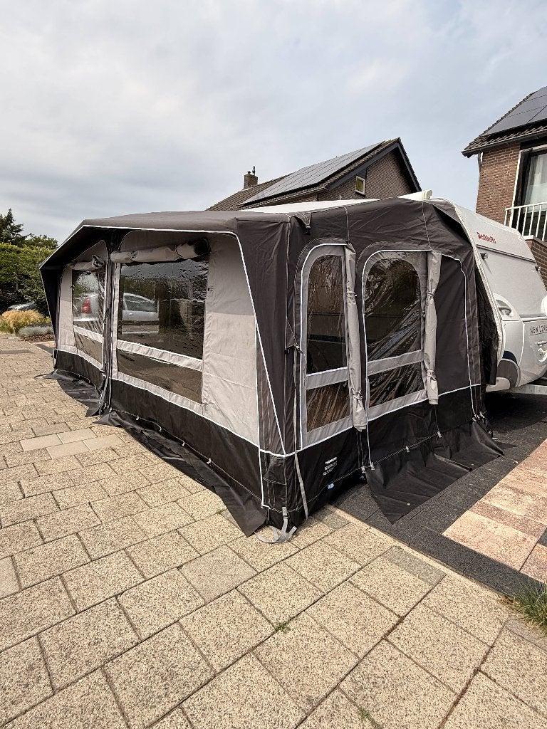 Dometic residence air All-Season maat 14 compleet met luifel, Ophalen, Zo goed als nieuw, Ten Cate All Season 240g/m2, Dometic