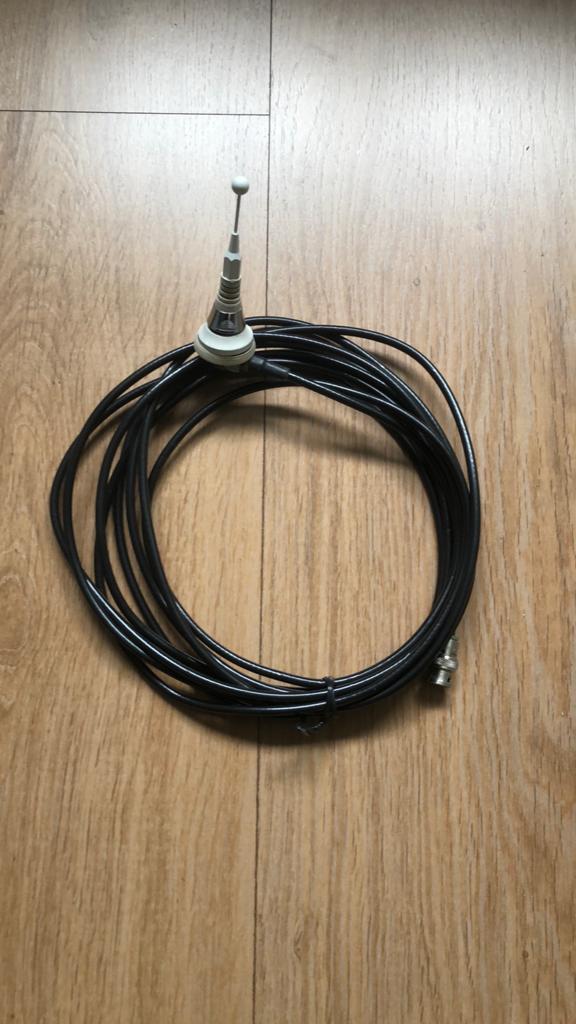 Te Koop coaxkabel RG58 4,5 meter., Ophalen of Verzenden