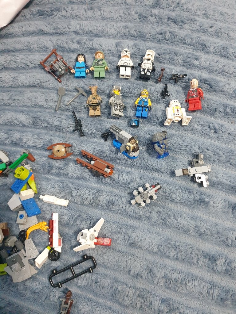 Lego minifigs, Ophalen, Gebruikt, Minifiguur, Lego