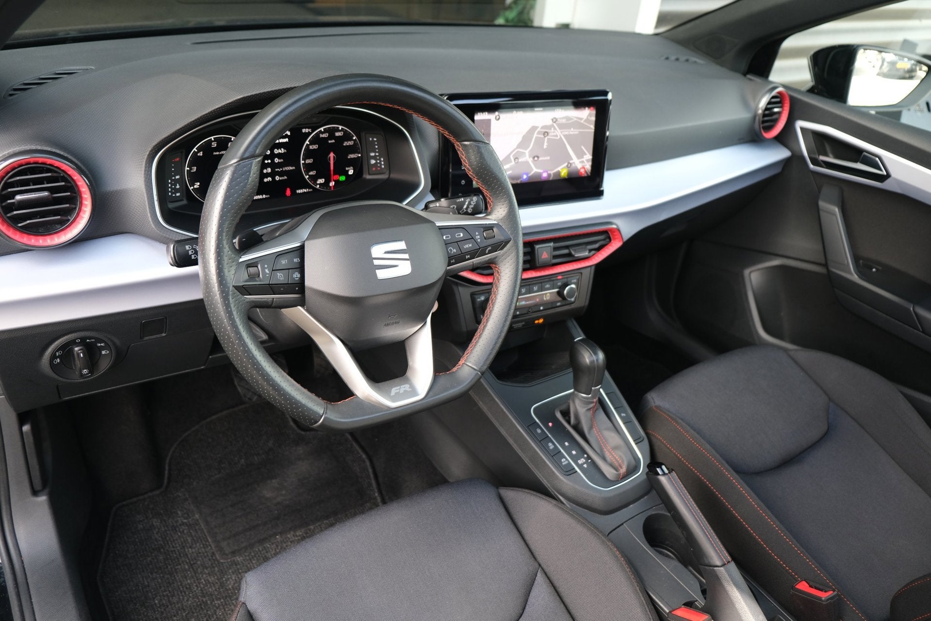 Seat Ibiza 1.0 EcoTSI FR 110PK DSG Facelift Pano Led Navi Ca, Auto's, Seat, Stof, Gebruikt, 580 kg, Origineel Nederlands