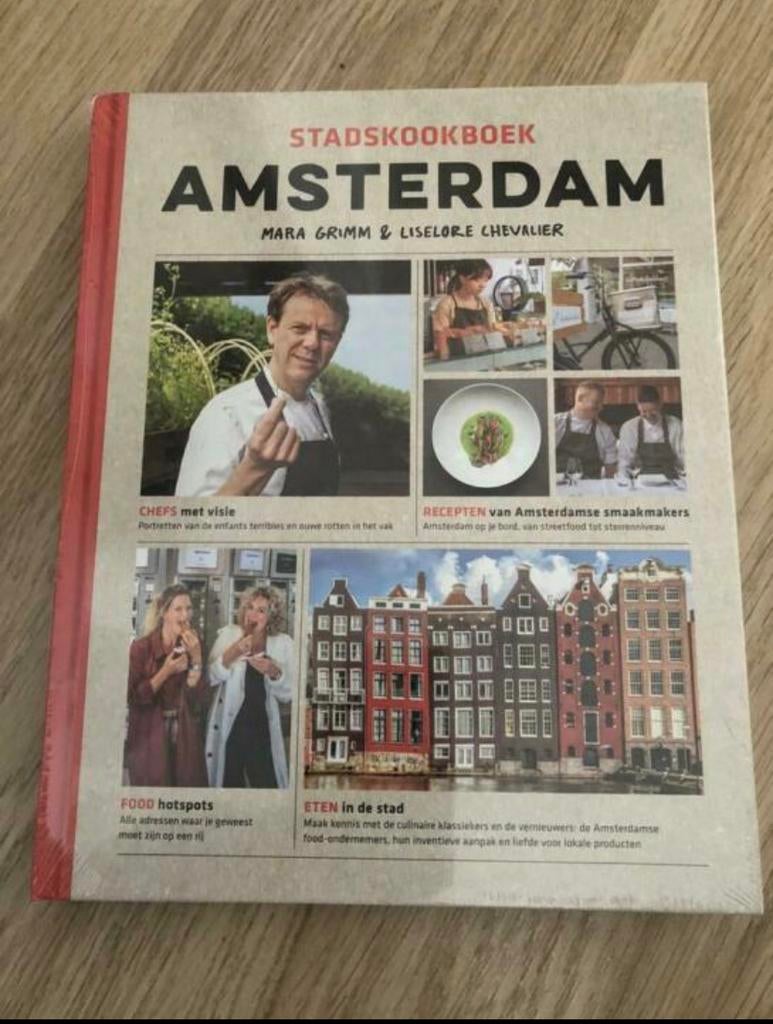 Stadskookboek Amsterdam - Mara Grimm & Liselore Chevalier, Boeken, Kookboeken, Ophalen of Verzenden, Nieuw, Nederland en België