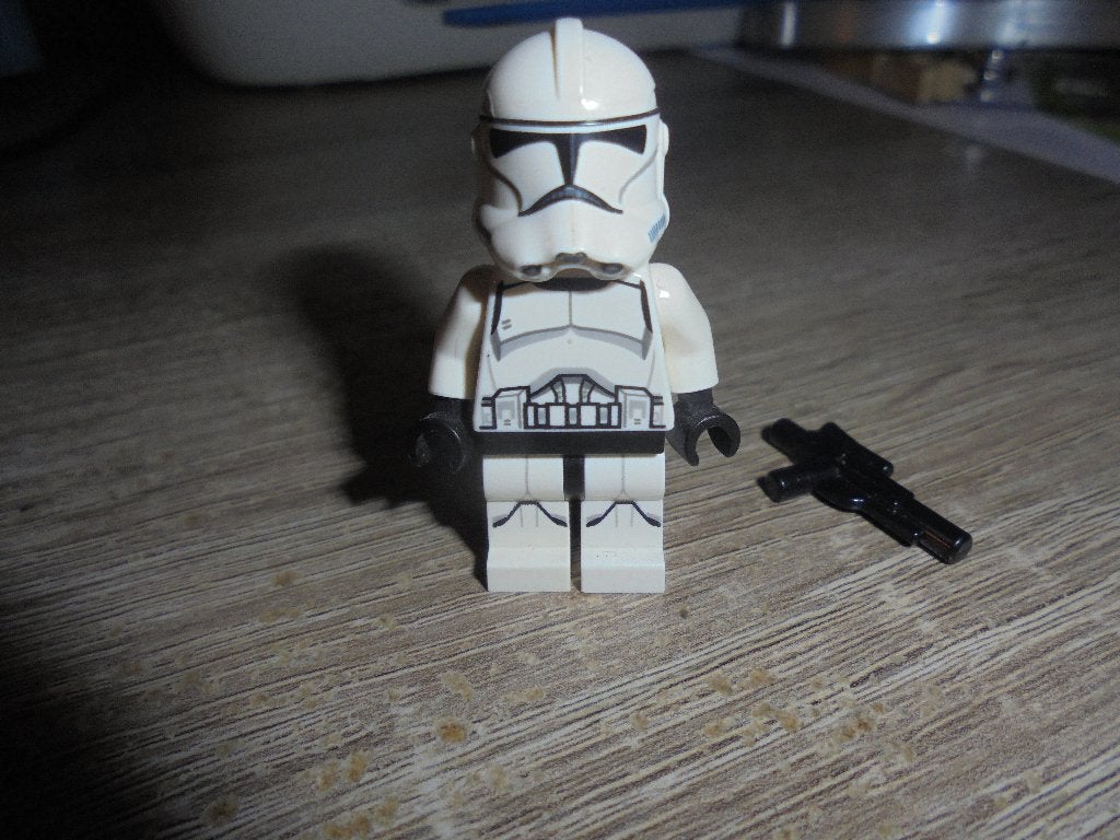 lego Star wars Clone Trooper Phase 2 Minifig, Ophalen of Verzenden, Zo goed als nieuw, Lego