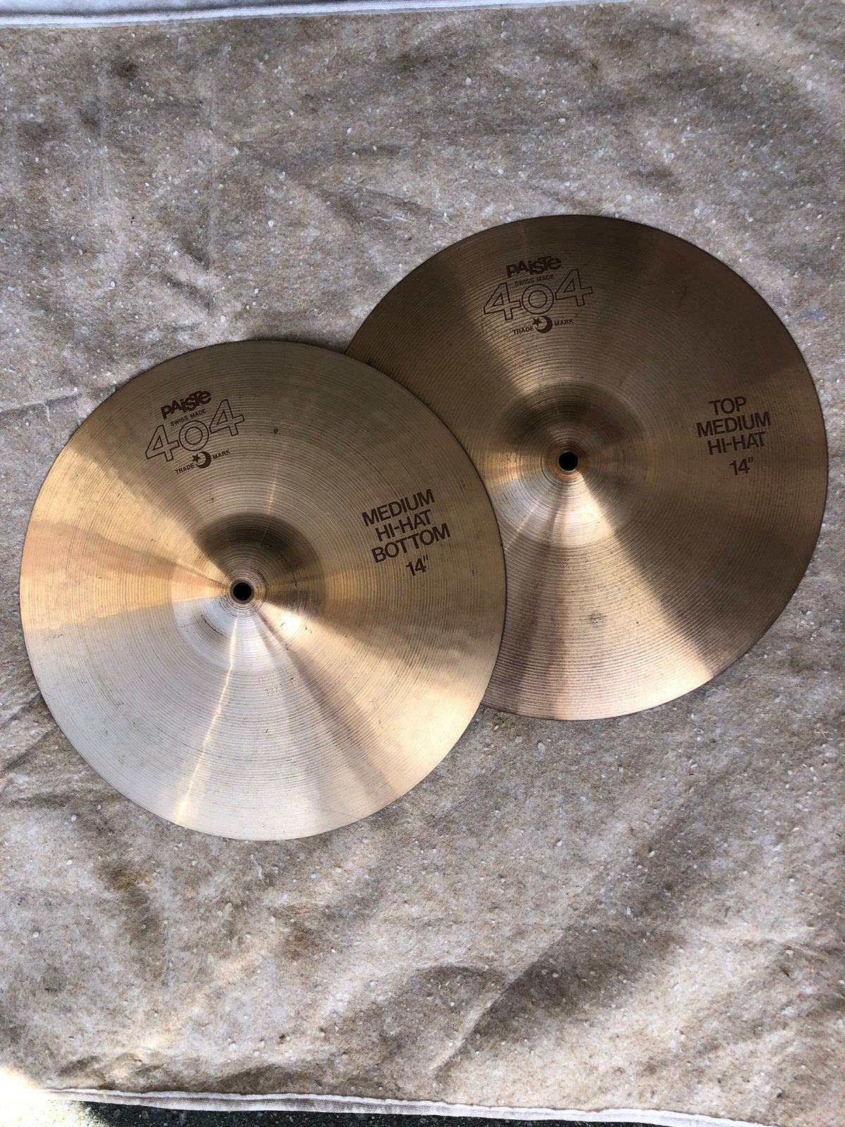Diverse bekkens/ hihats (paiste, zildjian, krut), Ophalen of Verzenden, Zo goed als nieuw, Overige merken