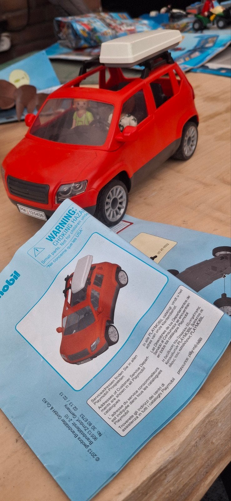 Playmobil 5436 Familie SUV / Gezinswagen met dakkoffer, Kinderen en Baby's, Speelgoed | Speelgoedvoertuigen, Ophalen of Verzenden