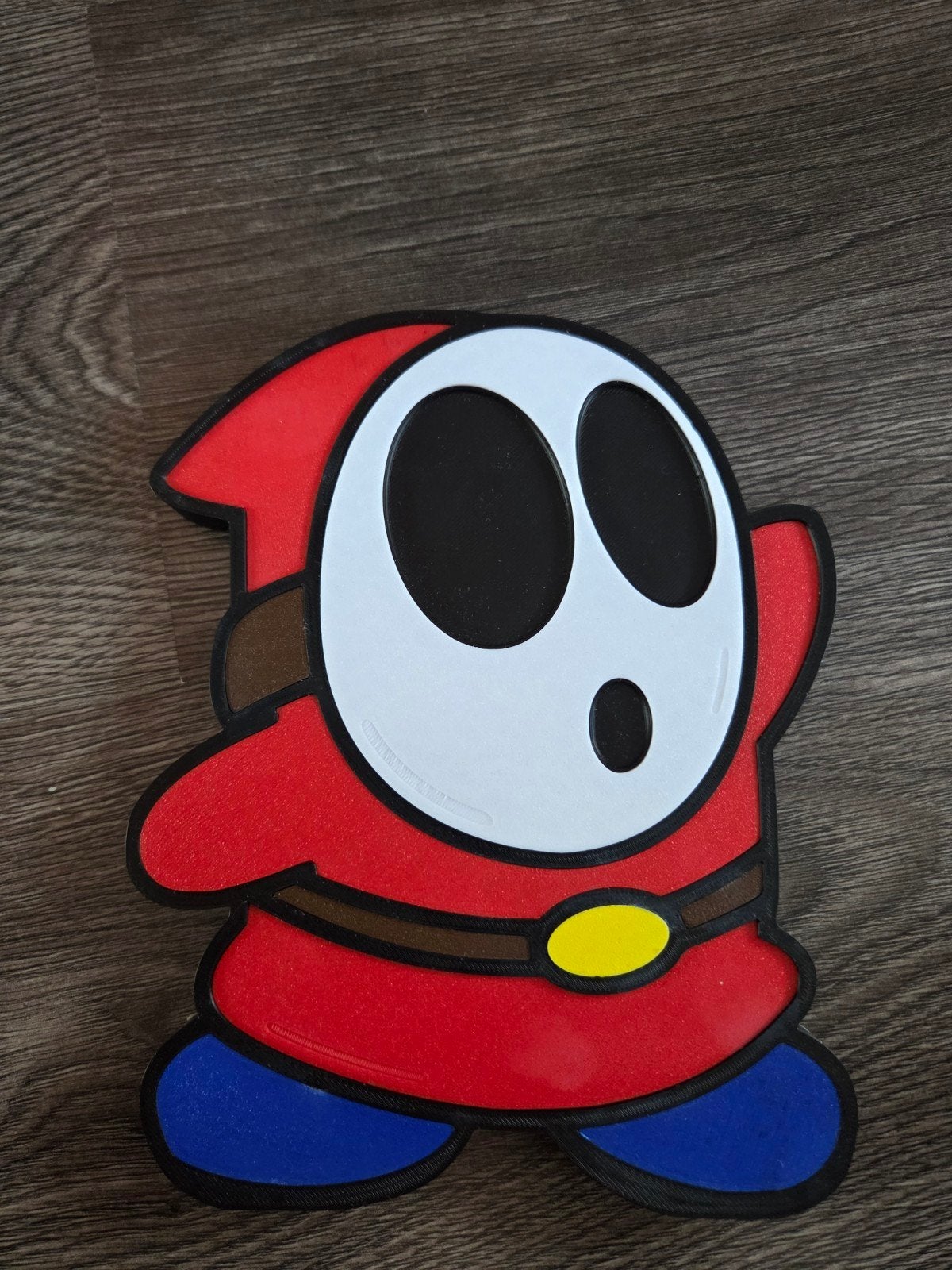 Shy Guy Super Mario wanddecoratie voor game/kinderkamer, Ophalen of Verzenden, Nieuw