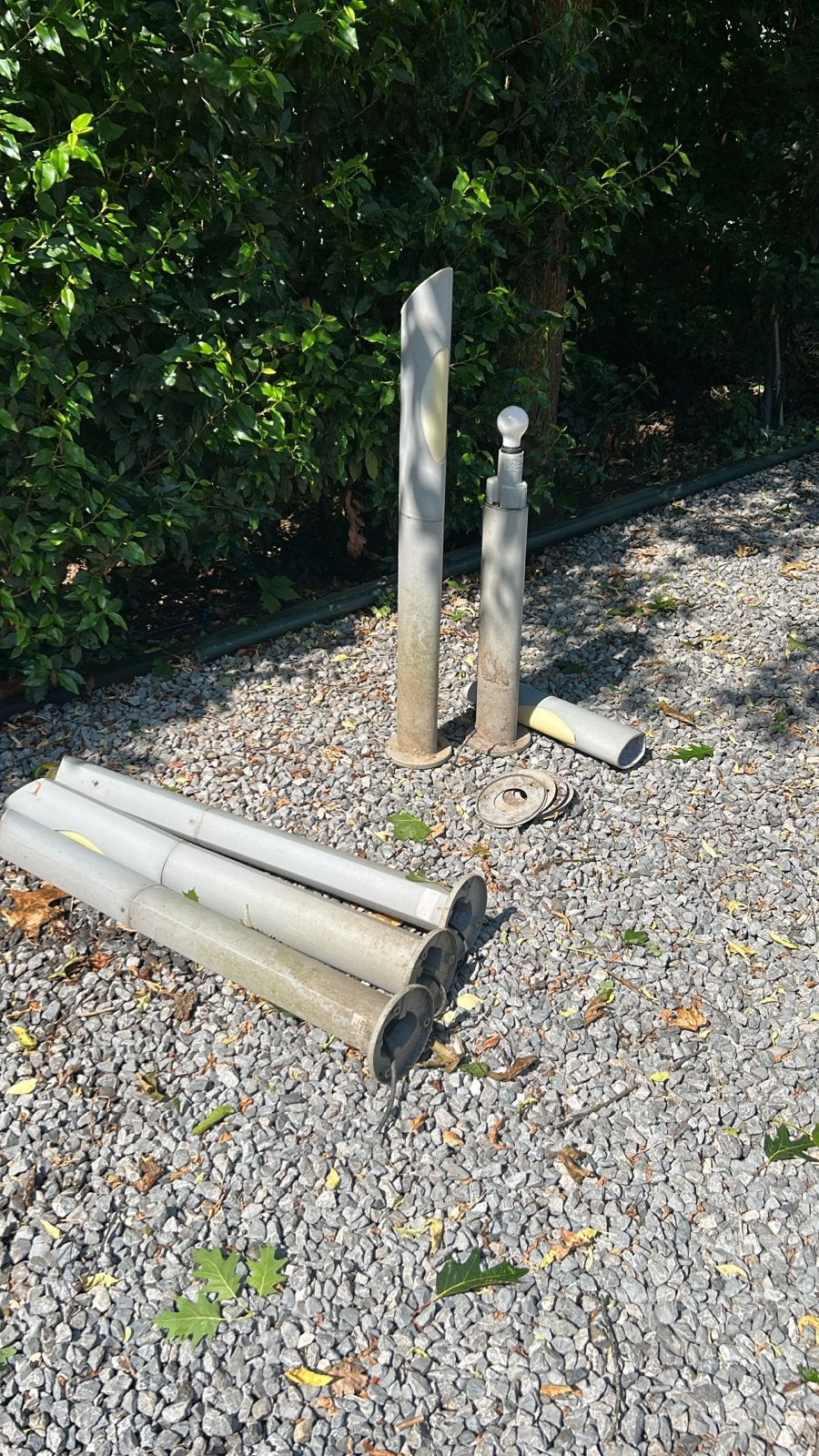 tuinlampen - Gebruikt, Tuin en Terras, Ophalen, Gebruikt, Staal, Staande lamp