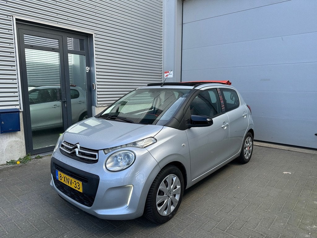 Citroen C1 1.2 Airscape Shine |1e Eig.|Schuifdak|Bluetooth|A, Voorwielaandrijving, Euro 5, Stof, Gebruikt