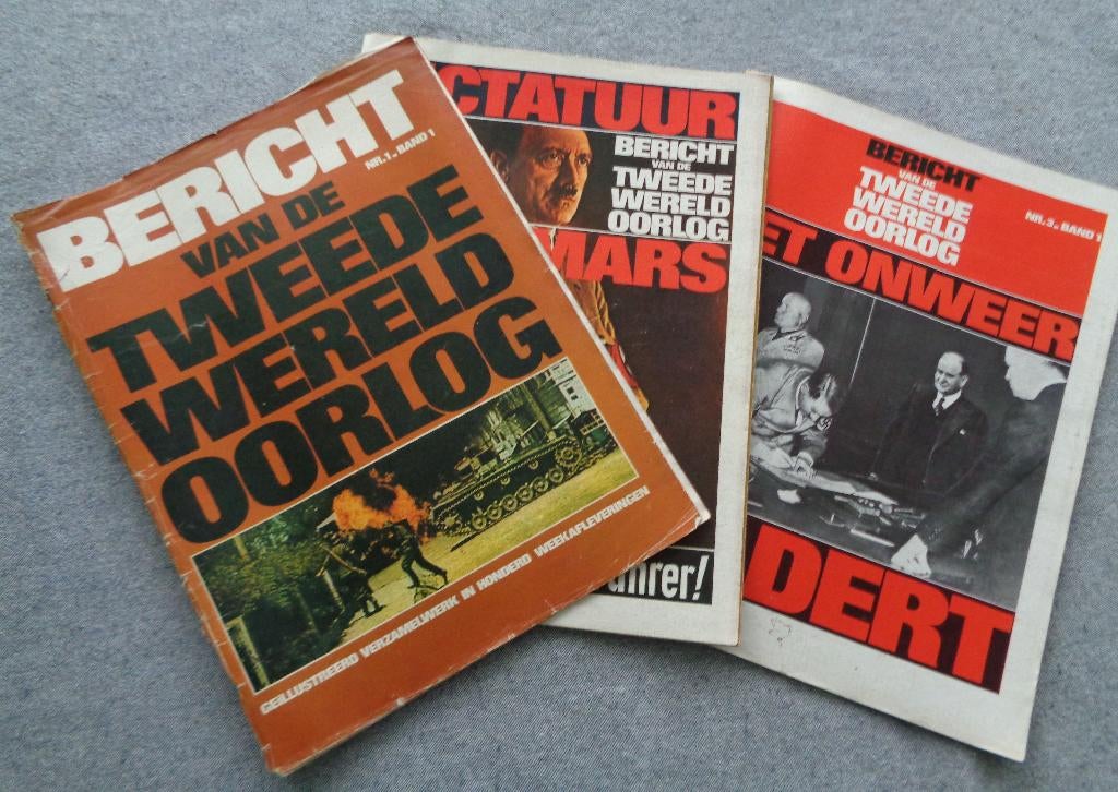 Geïllustreerde tijdschriften tweede wereldoorlog, Ophalen of Verzenden, Overige soorten, Overige gebieden, Boek of Tijdschrift