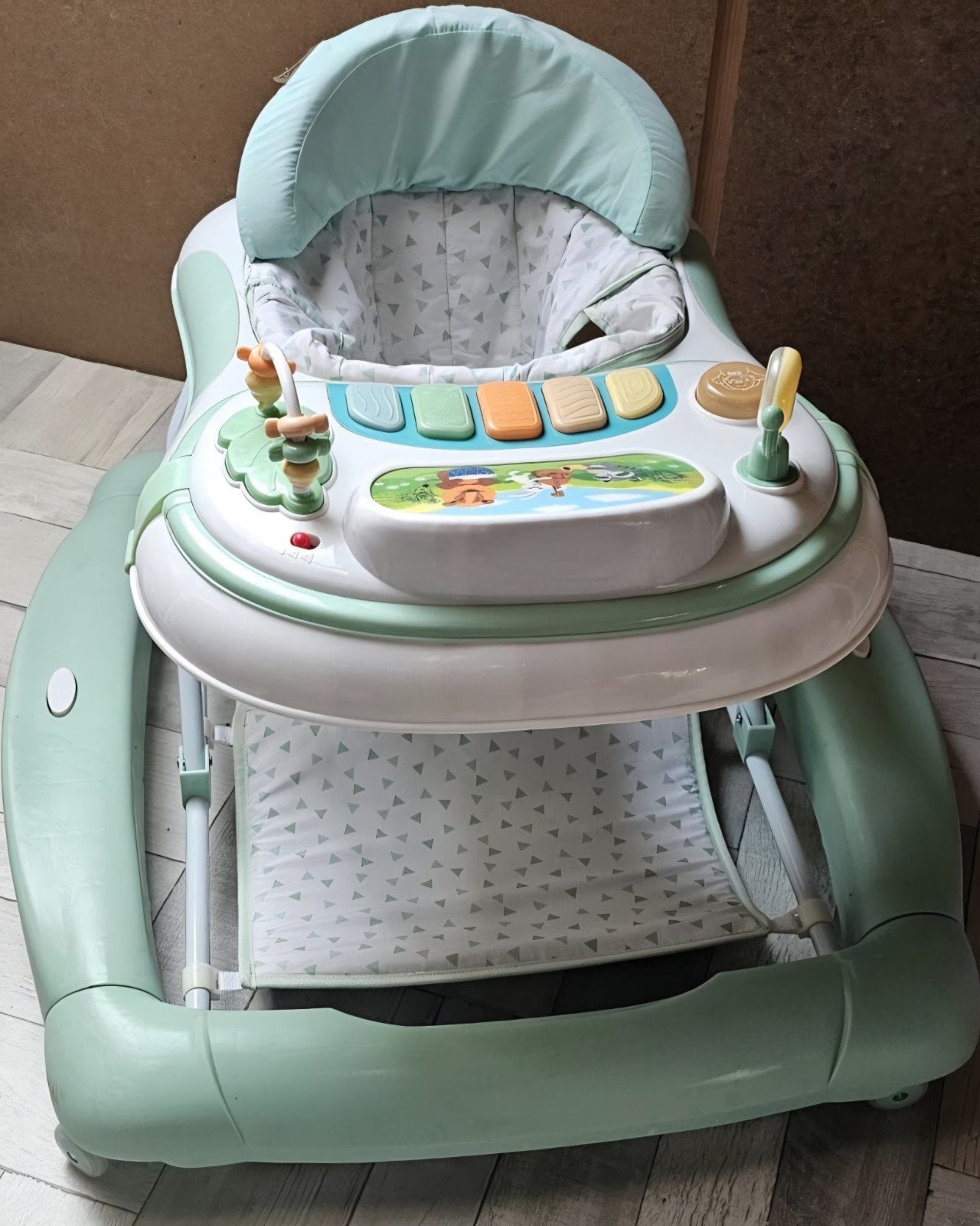 Loopstoel met afneembaar elektronisch speelbaar (Zie Foto), Kinderen en Baby's, Ophalen, Zo goed als nieuw, Topmark