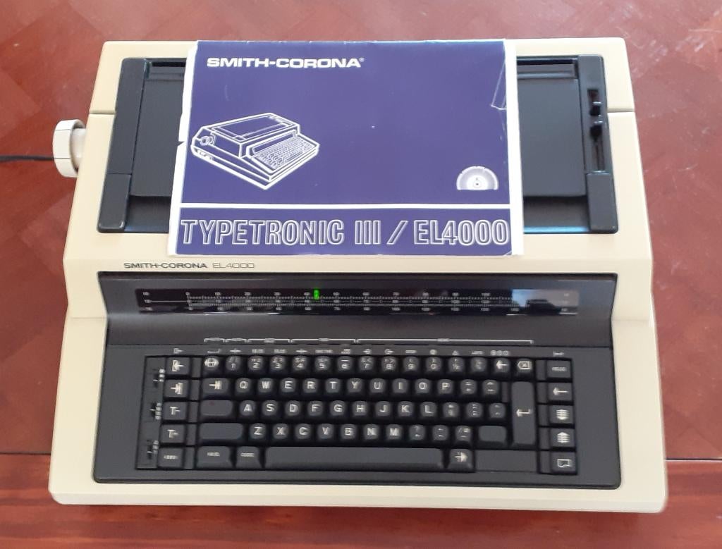Schrijfmachine electr. Smith Corona EL 4000, Diversen, Typemachines, Ophalen, Gebruikt