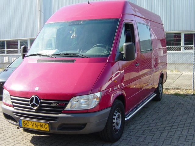 Mercedes-Benz Sprinter W901-W905 Sidebars aluminium trede, Niet ingevuld, Niet ingevuld, Niet ingevuld
