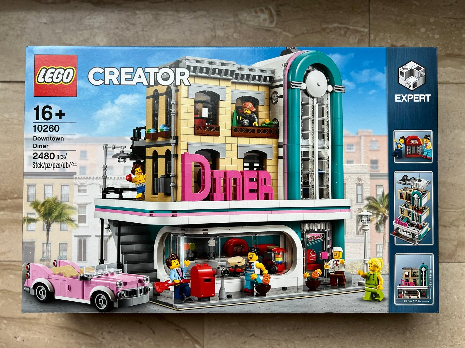 LEGO Creator Expert 10260 Downtown Diner - Nieuw in doos, Lego, Nieuw, Ophalen of Verzenden, Ongeopend/sealed