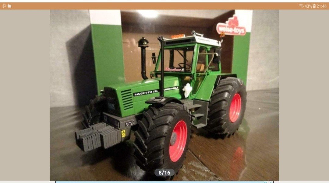 Gezocht 1/32 fendt 612 / fendt 615 weise toy zonder fronthef, Hobby en Vrije tijd, Modelauto's | 1:32, Ophalen of Verzenden, Tractor of Landbouw