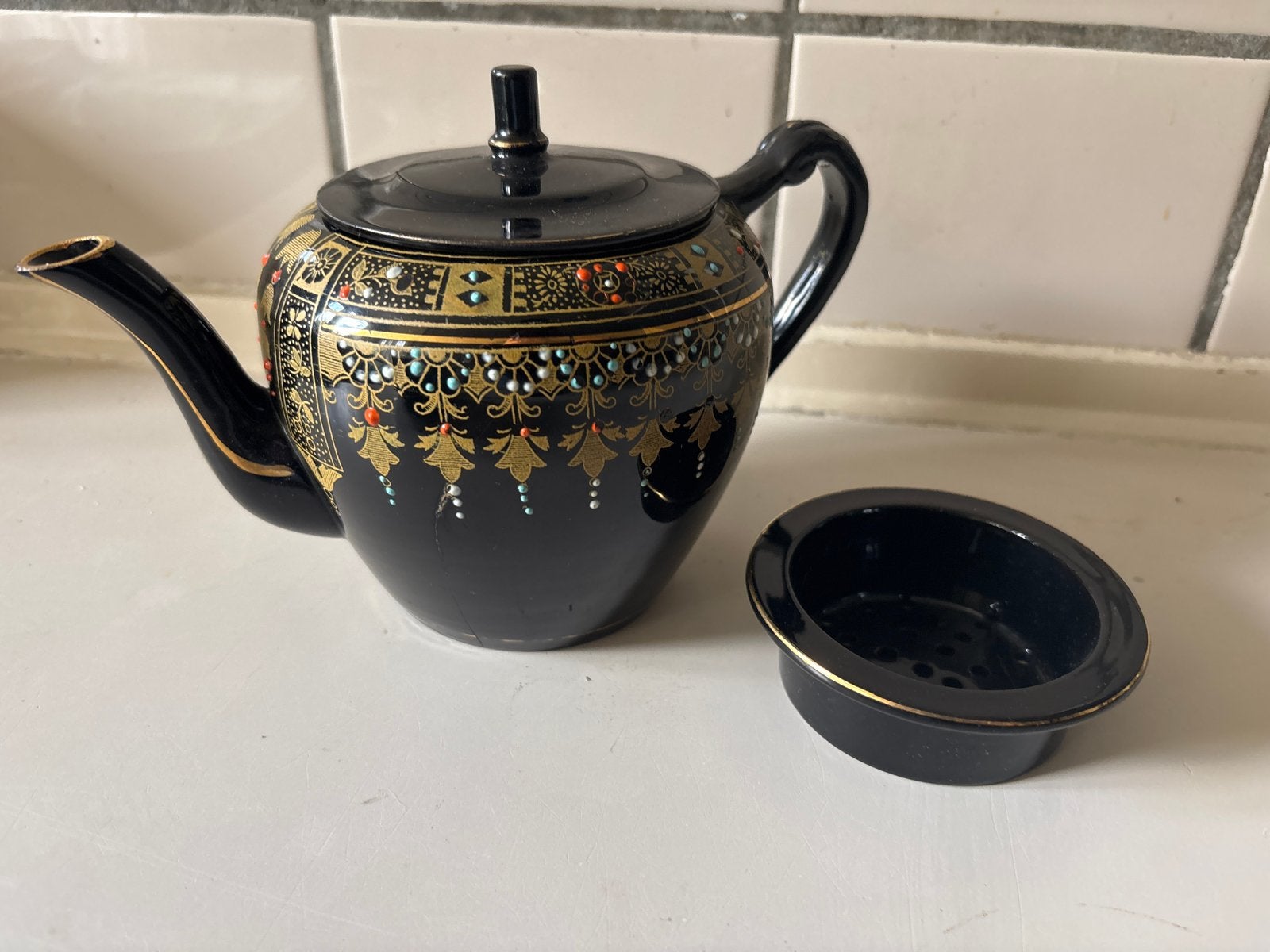 Gibson en sons Antieke theepot uit de 19e eeuw, Antiek en Kunst, Ophalen of Verzenden