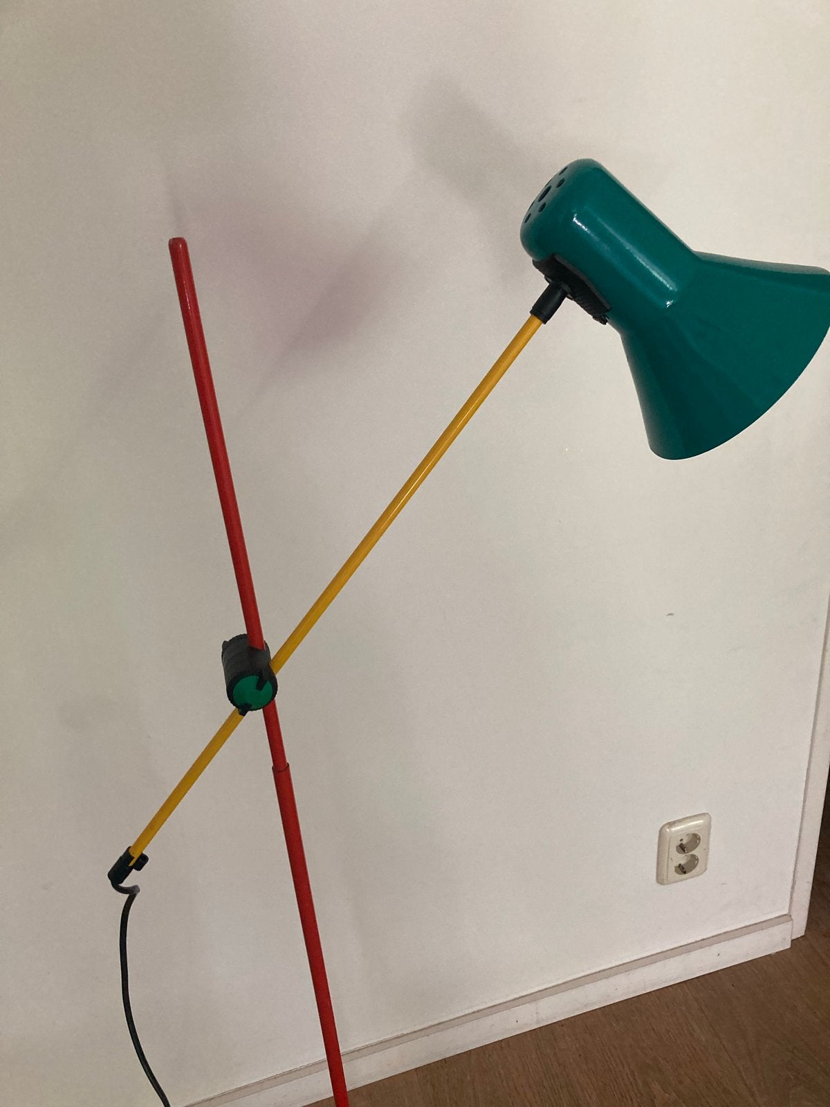 Vintage Memphis Milano Stijl Vloerlamp, Ophalen, Gebruikt, Metaal, 150 tot 200 cm