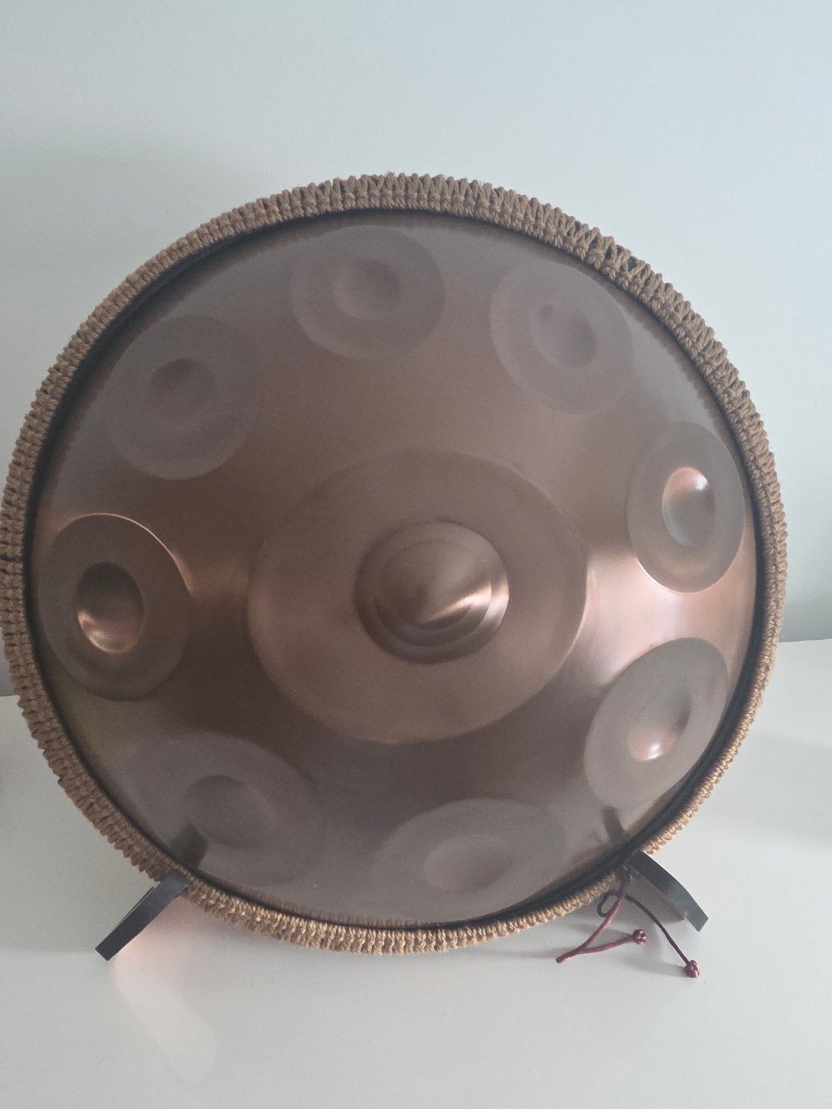 Nieuw (kleiner) model gouden 9 tonen 432 hz handpan incl toe, Muziek en Instrumenten, Percussie, Ophalen of Verzenden, Nieuw, Melodische percussie
