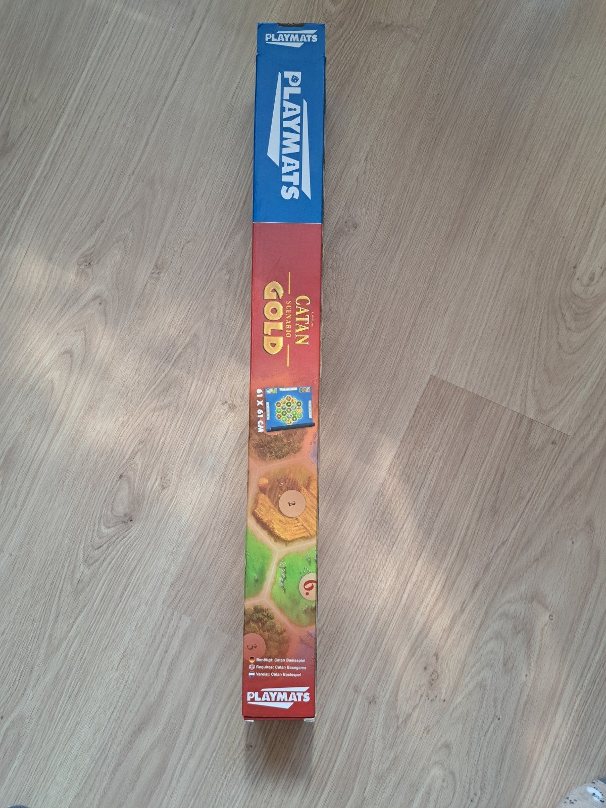 Kolonisten van Catan Speelmat Gold Scenario - Ongebruikt, Hobby en Vrije tijd, Gezelschapsspellen | Bordspellen, Vijf spelers of meer