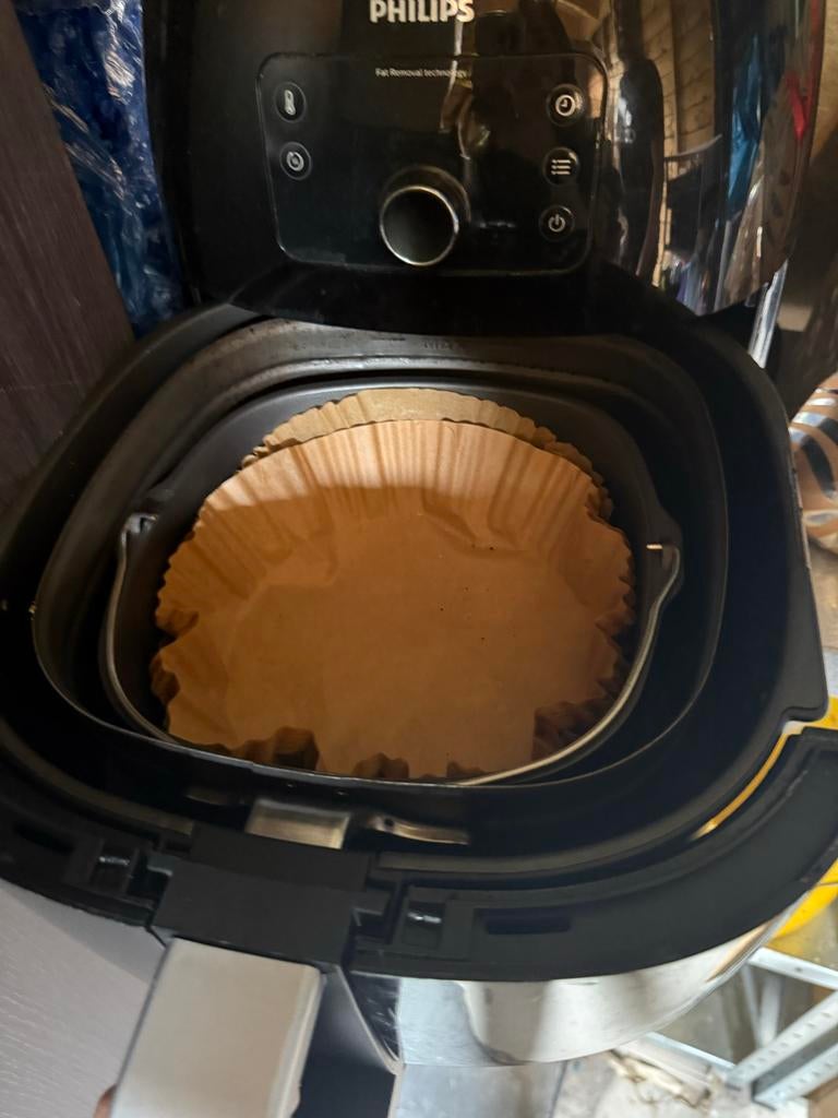 Philips Airfryer XL met bakvorm - Werkt perfect!, Ophalen, Gebruikt, Airfryer XL, 1000 t/m 1499 gram