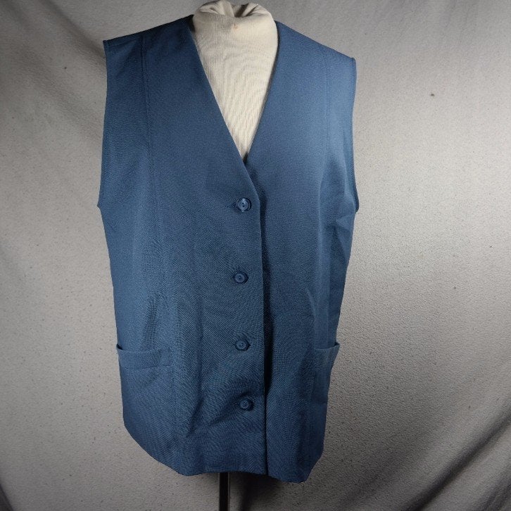 Blauw damesgilet/hesje.Mt 40.Merk setter Lady, Maat 38/40 (M), Blauw, ., Ophalen of Verzenden