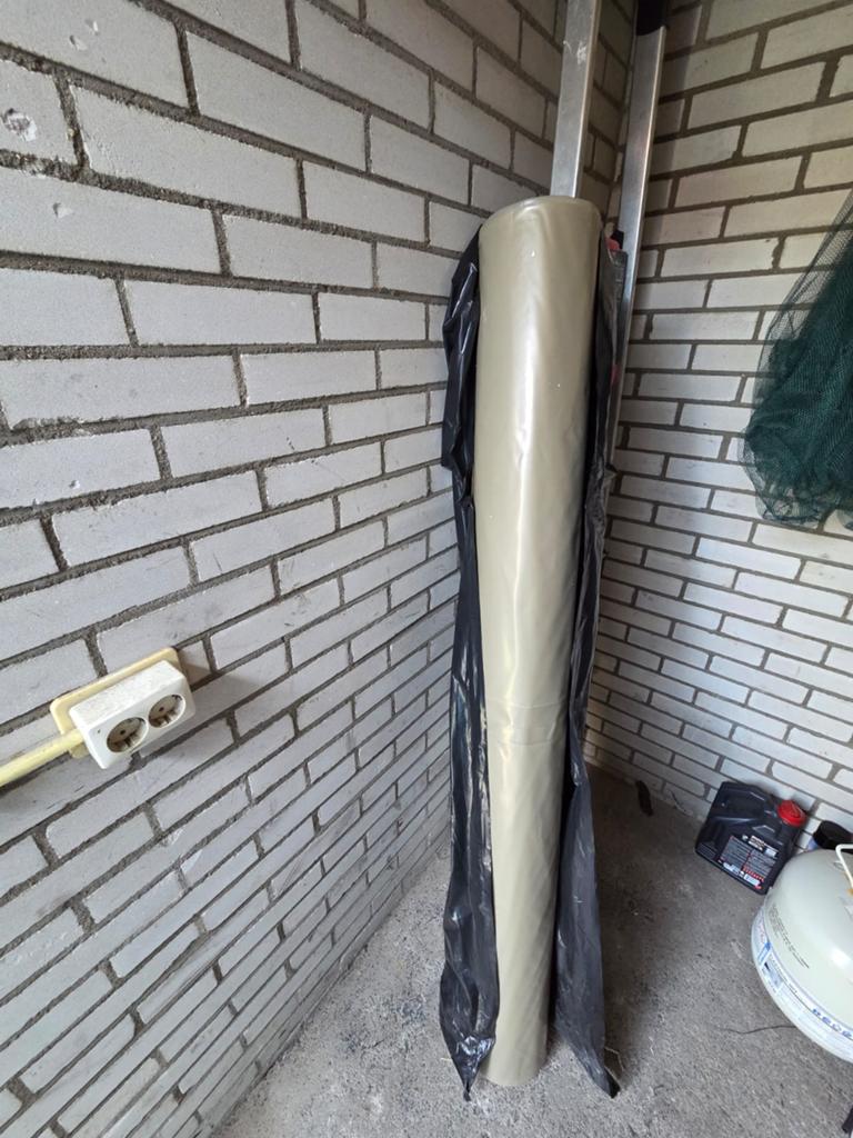 PE-folie 6 x 25 M  transparant, Doe-het-zelf en Verbouw, Zeil en Folie, Ophalen