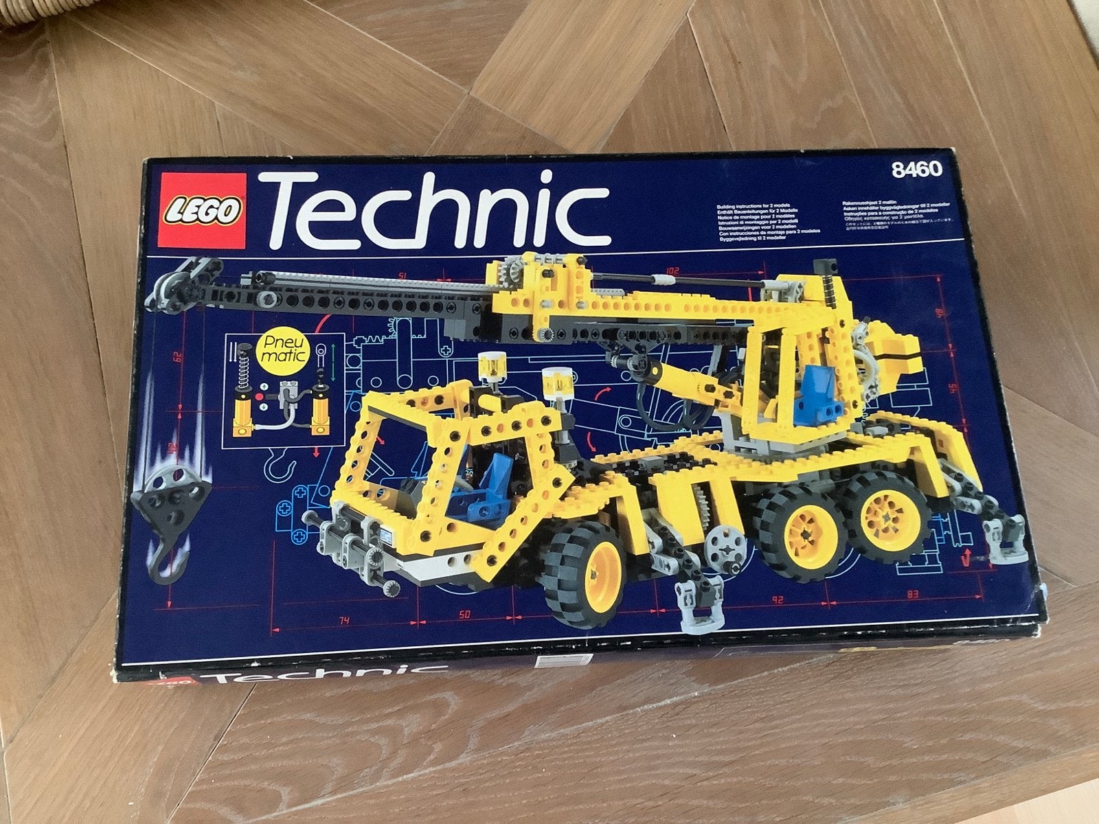 LEGO Technic 8460 Pneumatische Kraanwagen, Kinderen en Baby's, Ophalen of Verzenden, Gebruikt, Overige merken