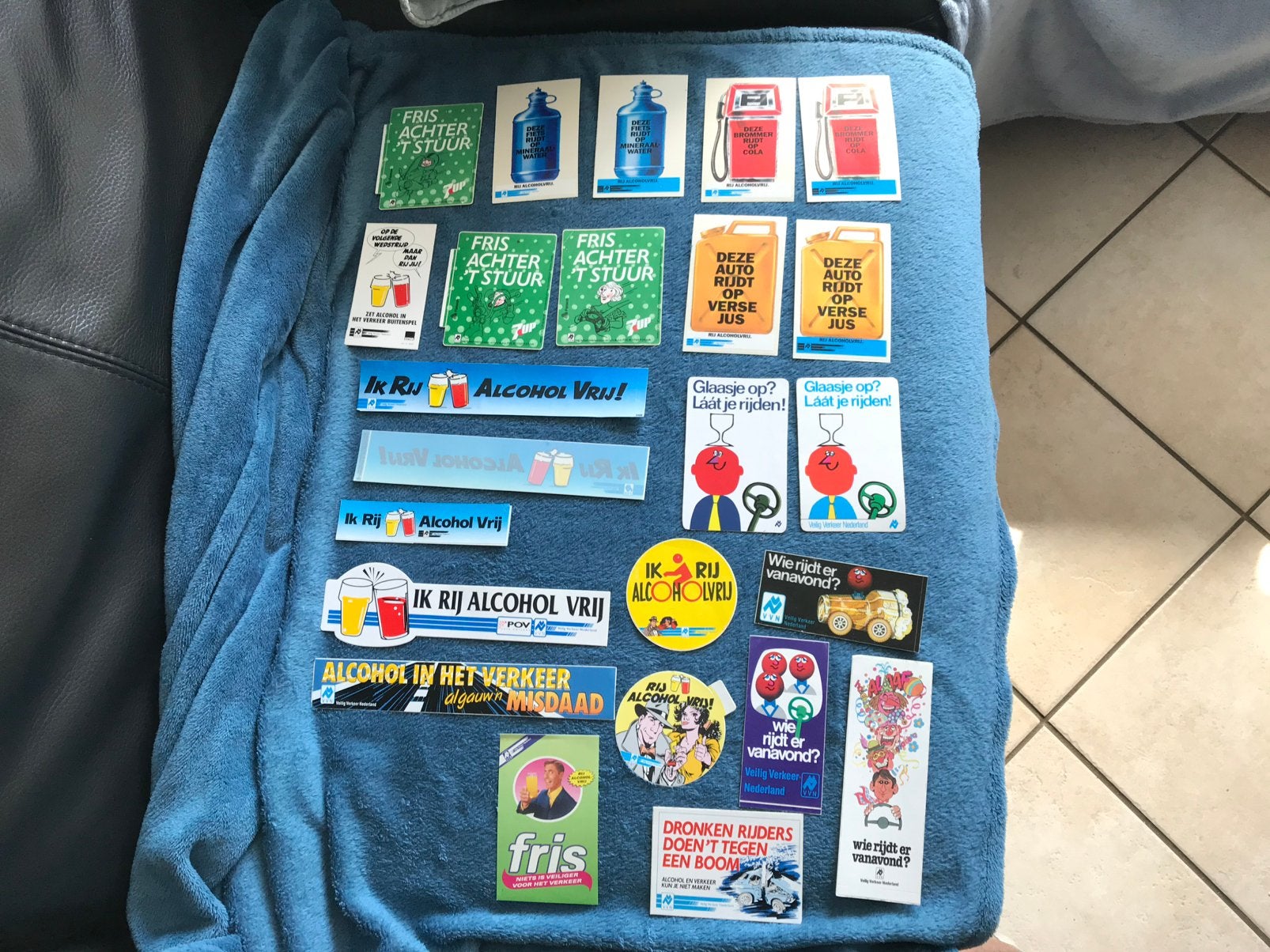 Stickers VVN en ROV, Ophalen of Verzenden, Zo goed als nieuw