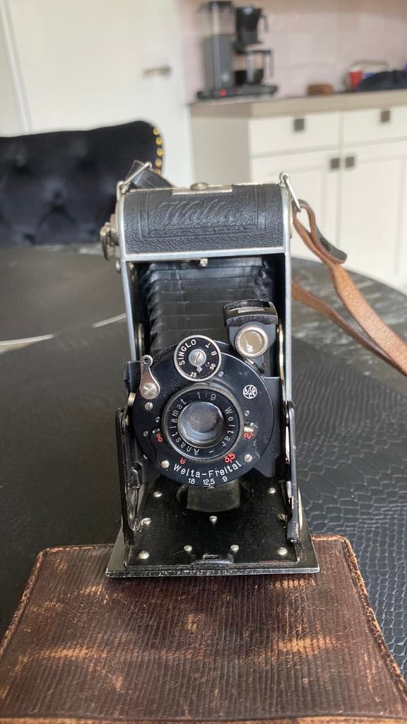 Oude balgcamera, Ophalen of Verzenden