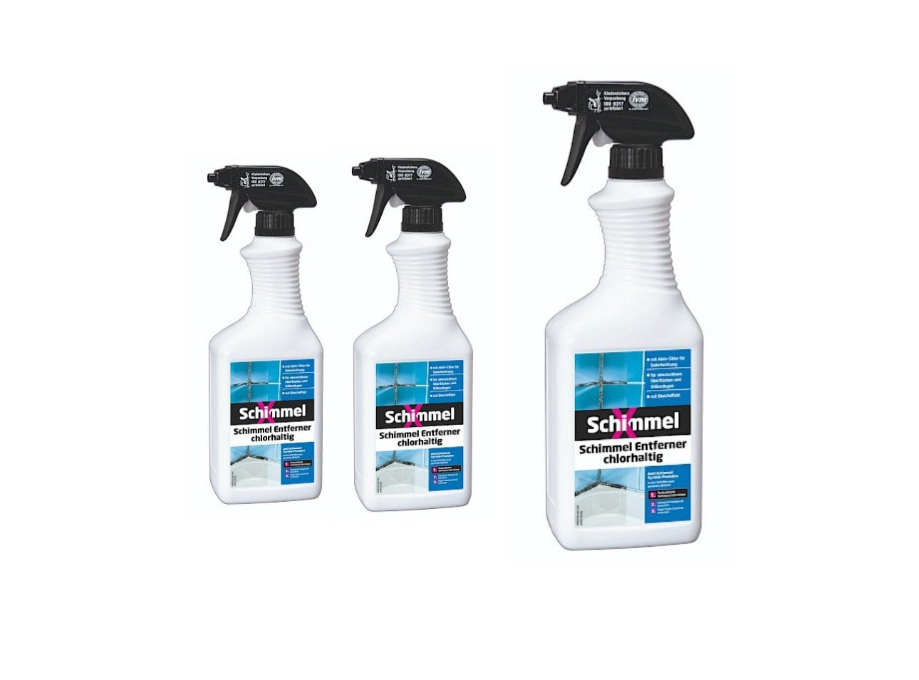 3x Schimmel Entferner chlorhaltig – Nieuw, Ophalen of Verzenden, Schoonmaakmiddel