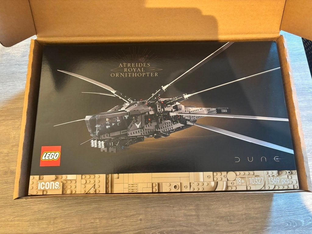 Dune Atreides Royal Ornithopter (10327), Compleet, Lego, Nieuw, Ophalen of Verzenden
