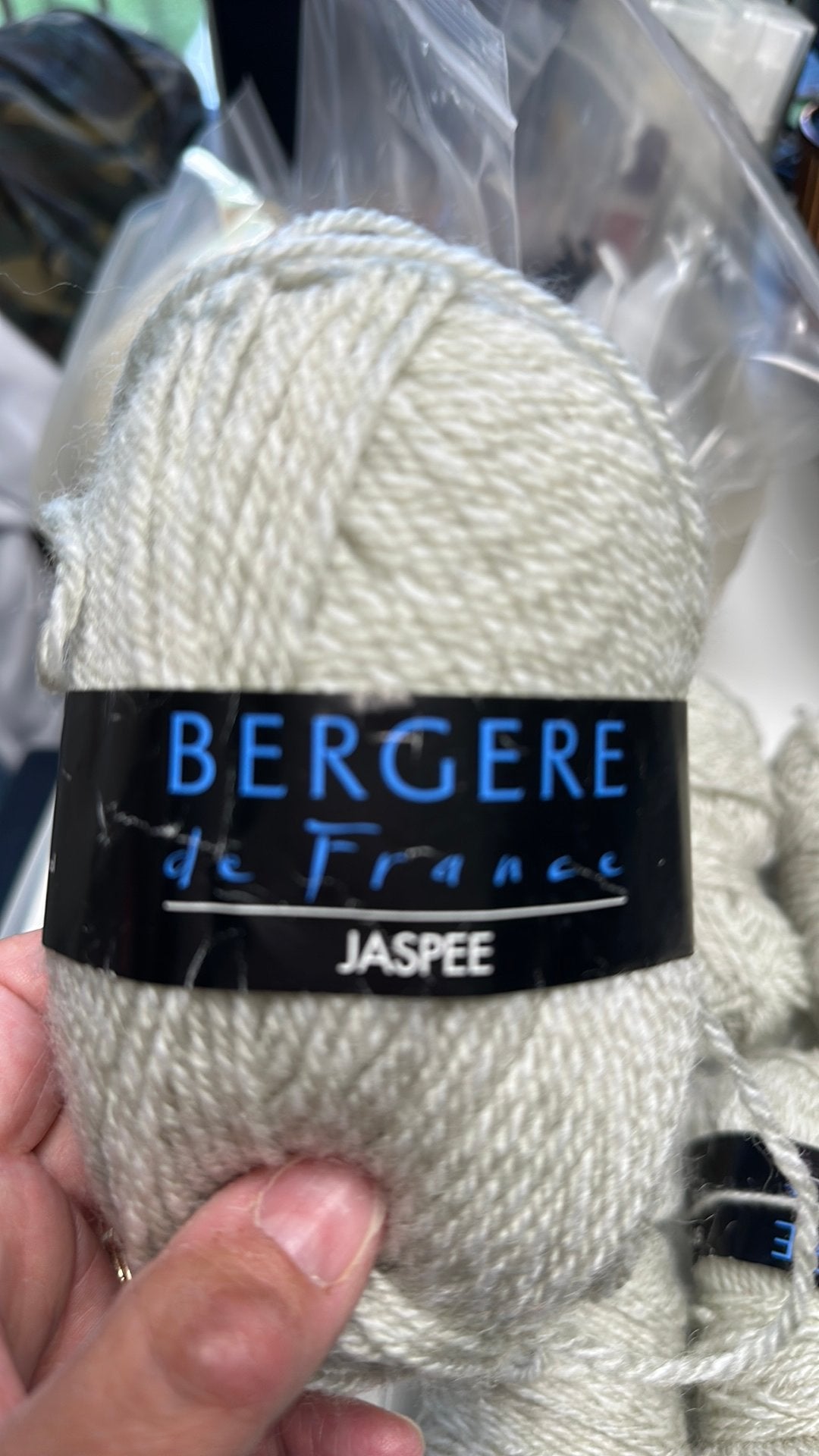 Bollen garen van bergere de franse Jaspee, Ophalen of Verzenden, Zo goed als nieuw, Breien of Haken, Wol of Garen