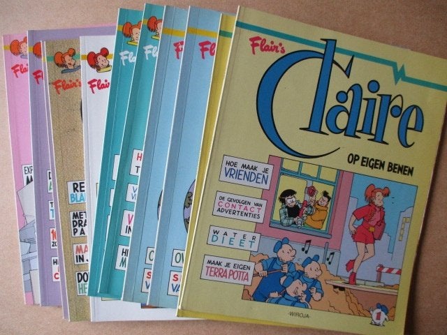 adv11286 claire, Eén stripboek, Ophalen, Gelezen