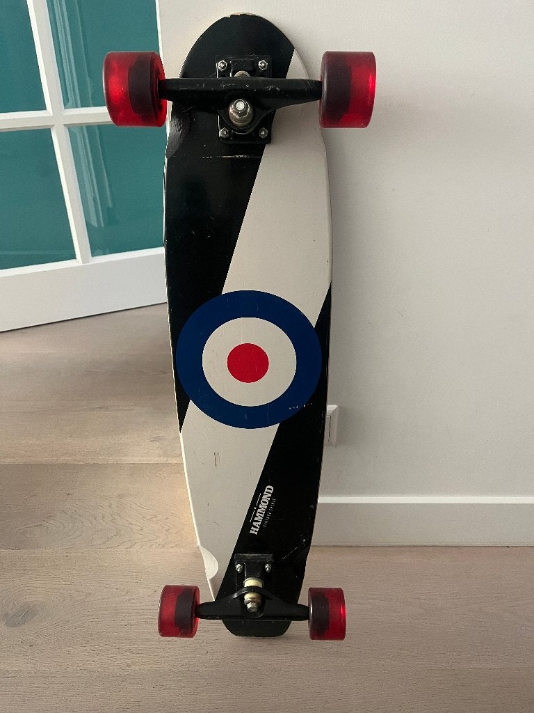 Hammond Abbey Road Kicktail Longboard, Ophalen, Gebruikt, Skateboard, Longboard