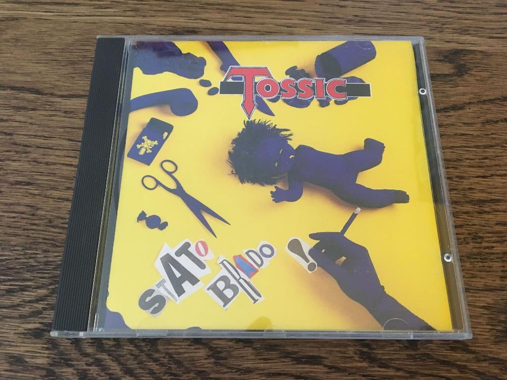 Tossic - Stato Brado CD Italiaanse TRASH ROCK METAL Zeldzaam, Verzenden, 1990 - 1999, Gebruikt