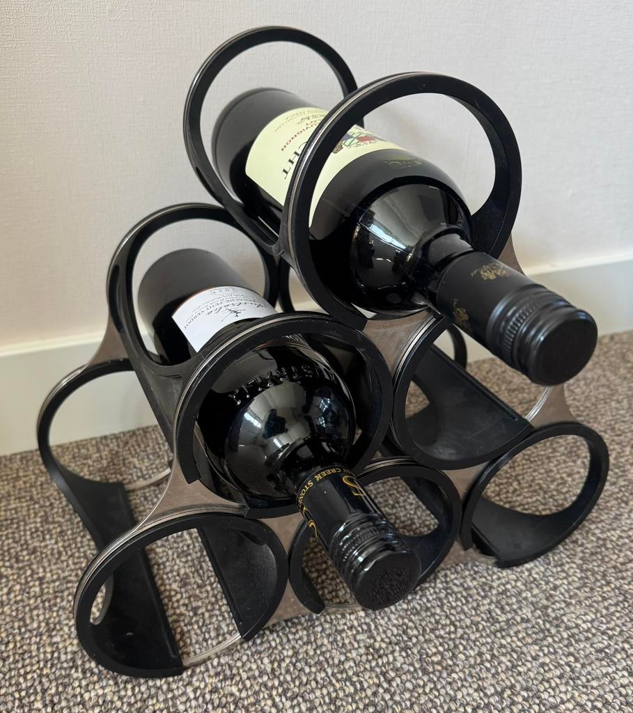 Vacu Vin design wijnrek – modulair / stapelbaar”, Ophalen, Zo goed als nieuw, Minder dan 50 cm