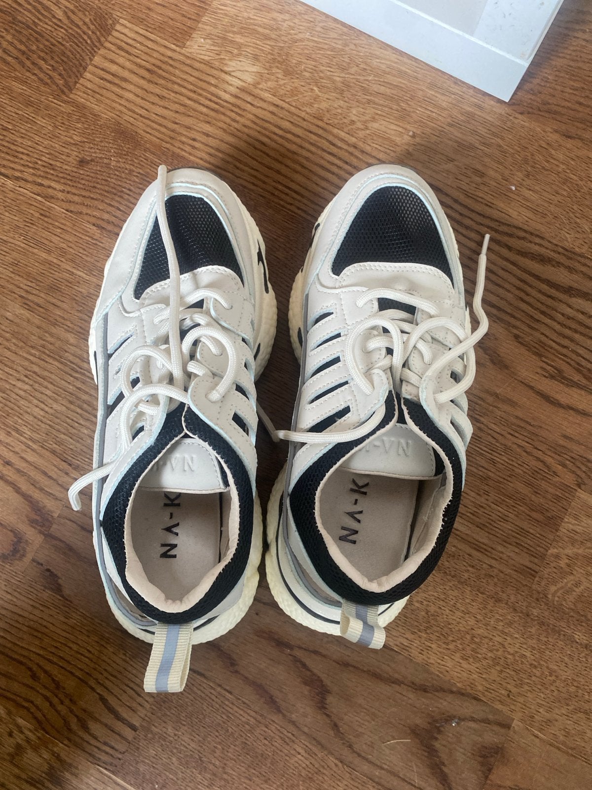 NA-KD Sneakers Maat 38 - Nieuw en ongedragen, Ophalen, Nieuw, Wit, Sneakers of Gympen