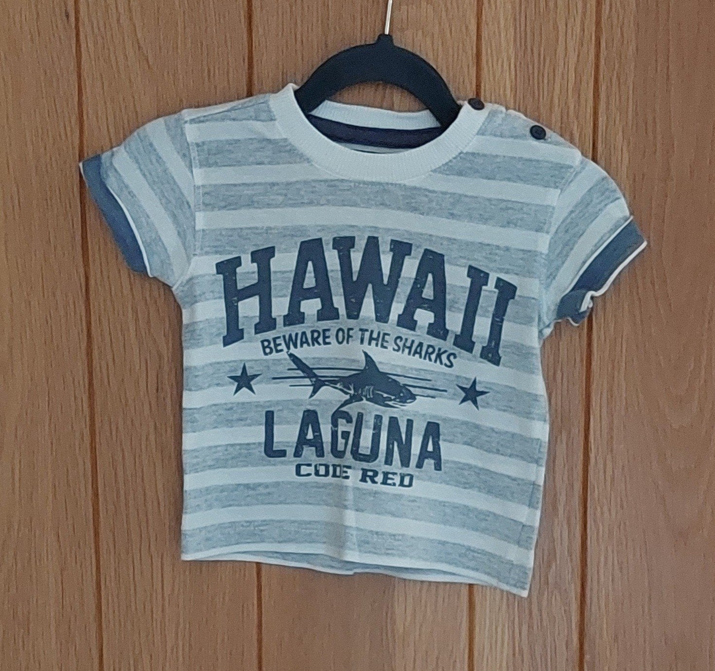 Just Small T-shirt Hawaii Laguna, maat 62, Ophalen, Just Small, Zo goed als nieuw, Jongetje