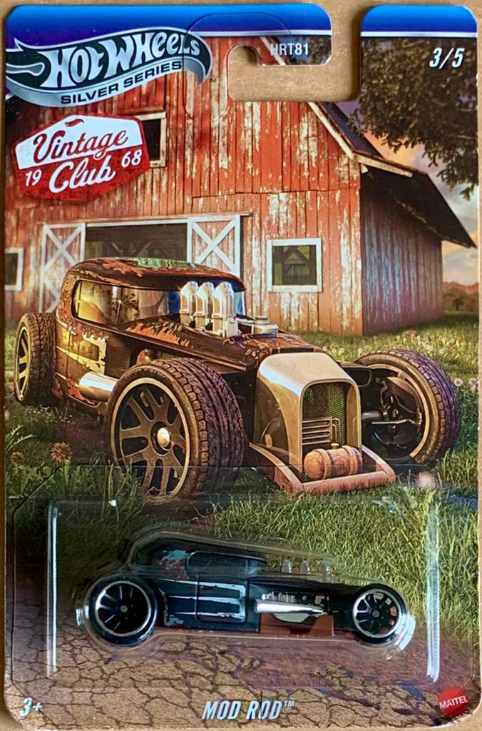 Mod Rod - Hot Wheels Silver Series [Vintage Club 1968 3/5], Ophalen of Verzenden, Nieuw, Auto