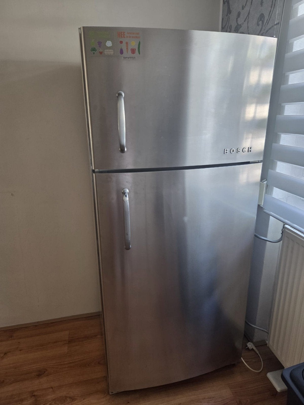 Koelkast met vriezer, Ophalen, Gebruikt, 60 cm of meer