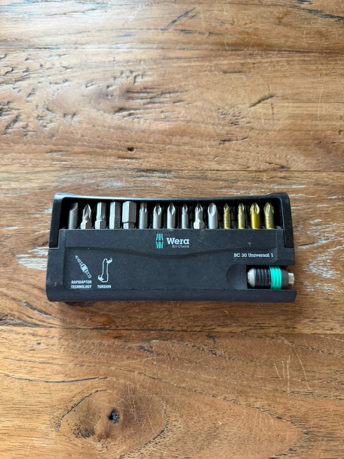 Wera Bit-Check ( BC 30 Universal 1 ), Doe-het-zelf en Verbouw, Gereedschap | Handgereedschap, Ophalen of Verzenden, Gebruikt