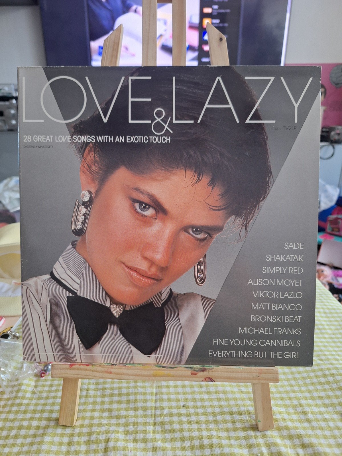 Love & Lazy 2LP - 28 Great Love Songs, Cd's en Dvd's, LP, Gebruikt, Pop, Ophalen of Verzenden