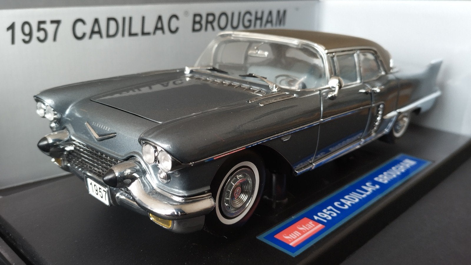 Cadillac Brougham 1957 1:18 Sun Star Pol, Auto, Verzenden, Nieuw, M