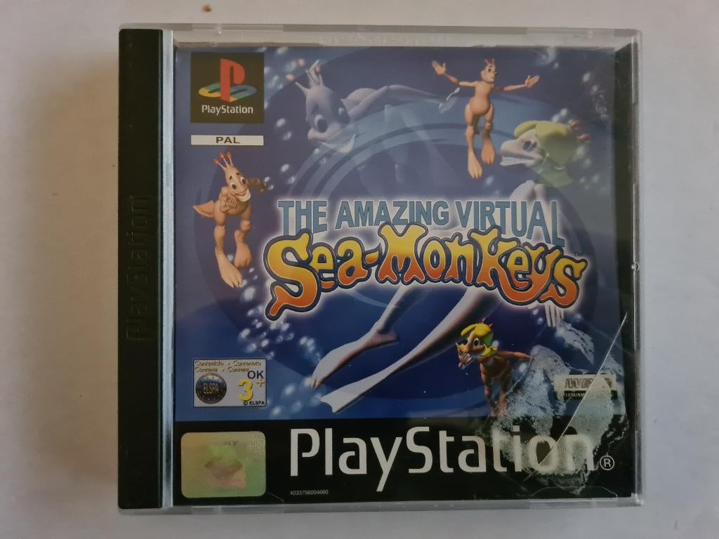 the amazing virtual SEA-MONKEYS, Gebruikt, 1 speler, Racen en Vliegen, Ophalen of Verzenden