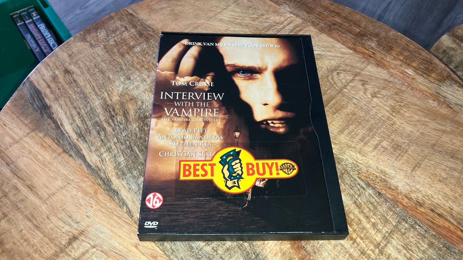 Interview with the Vampire dvd, Vanaf 16 jaar, Ophalen of Verzenden, Zo goed als nieuw