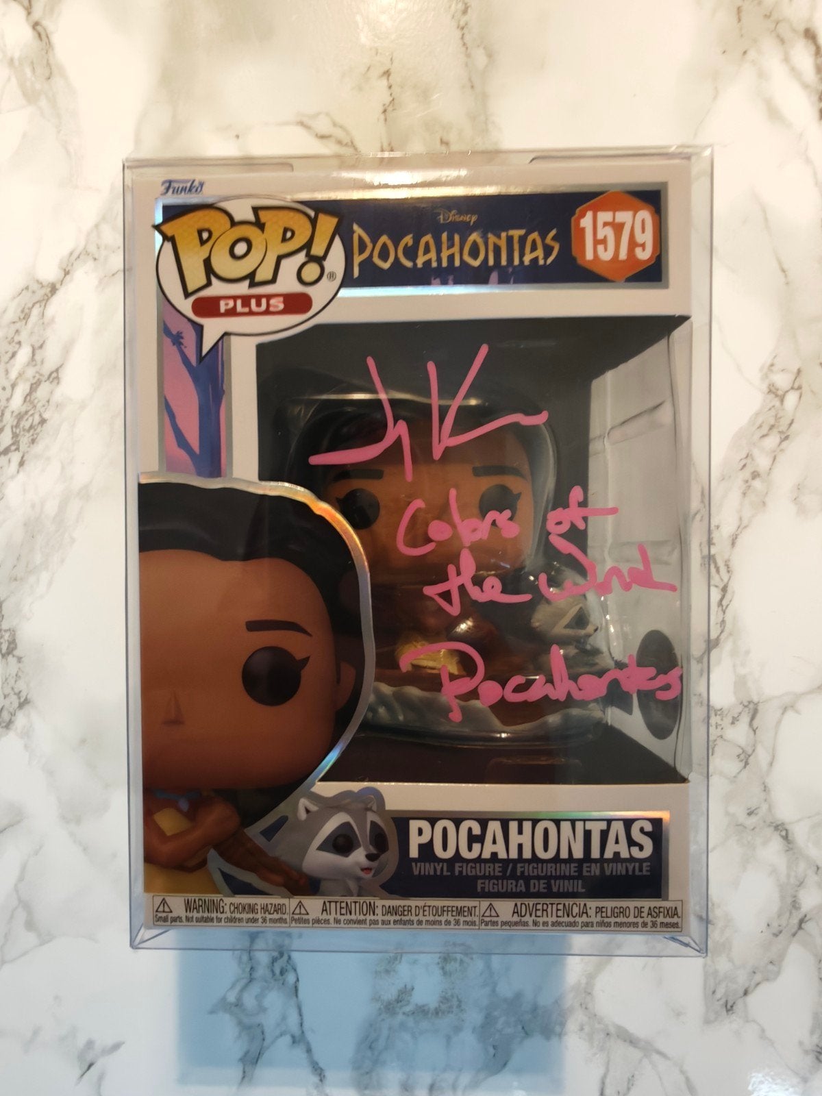 Funko Pop Pocahontas gesigneerd Judy Kuhn, Verzamelen, Ophalen of Verzenden, Nieuw