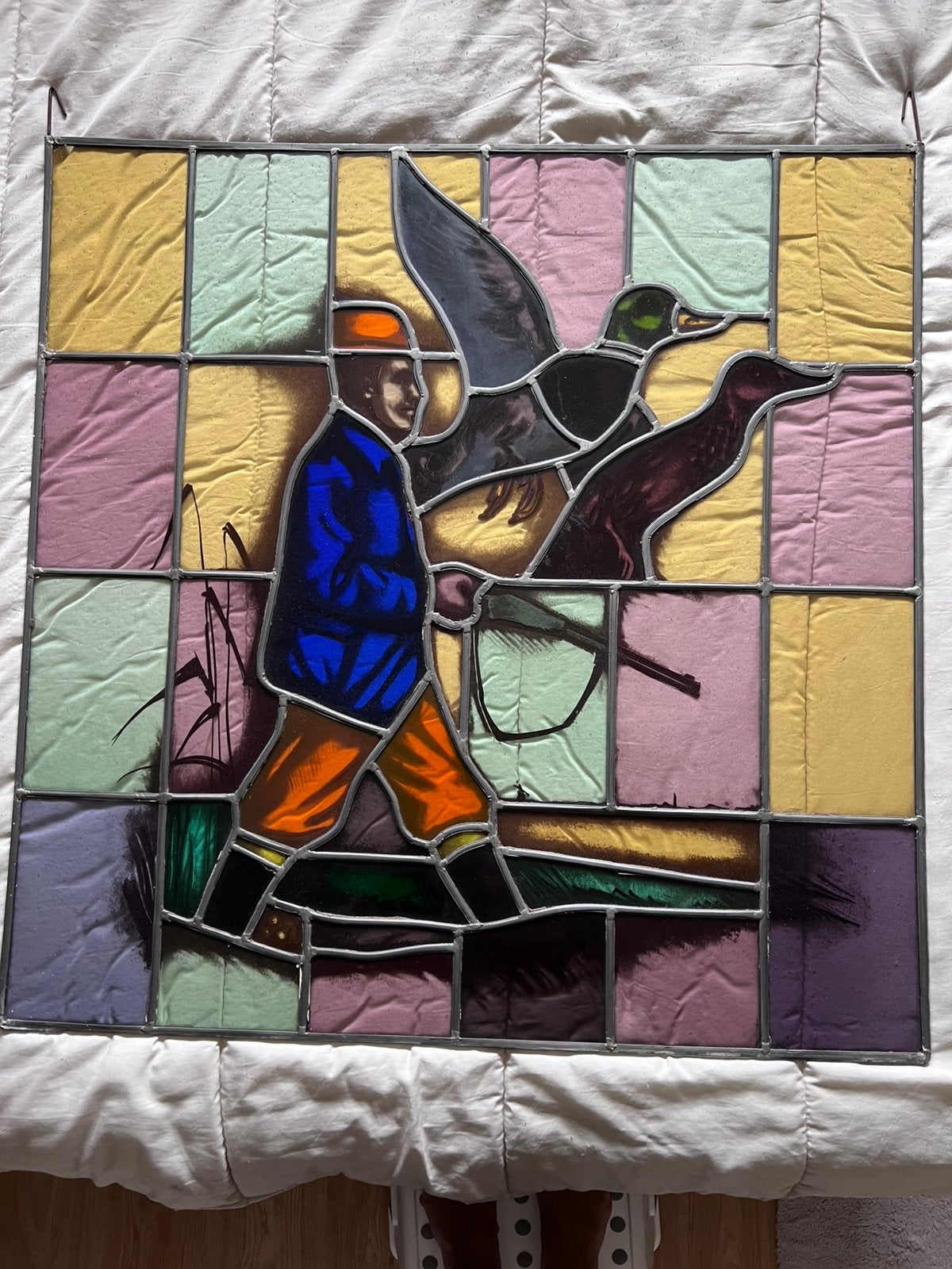 Glas in lood, Ophalen, Glas in lood, 80 tot 120 cm, 80 tot 120 cm