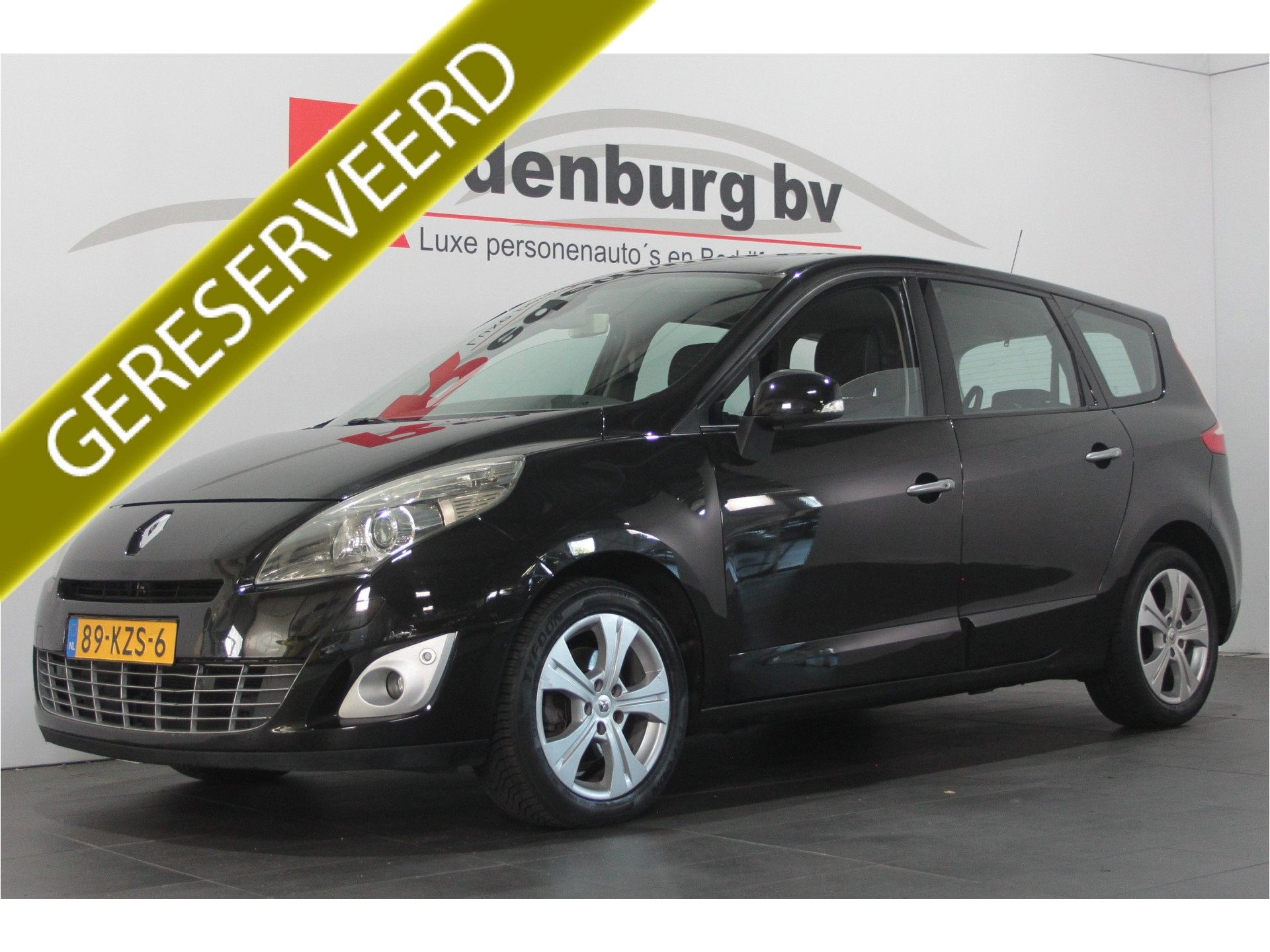 Renault Grand Scénic 2.0 Dynamique - Automaat (bj 2010), Auto's, Gebruikt, 4 cilinders, Automatische klimaatregeling, Zwart