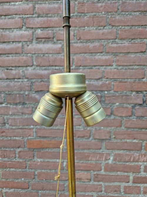 gedraaide houten vloerlamp vintage, Ophalen of Verzenden, 'T Olde Gre-j, Info@toldegrej.nl, Endepoelstraat 20f Didam