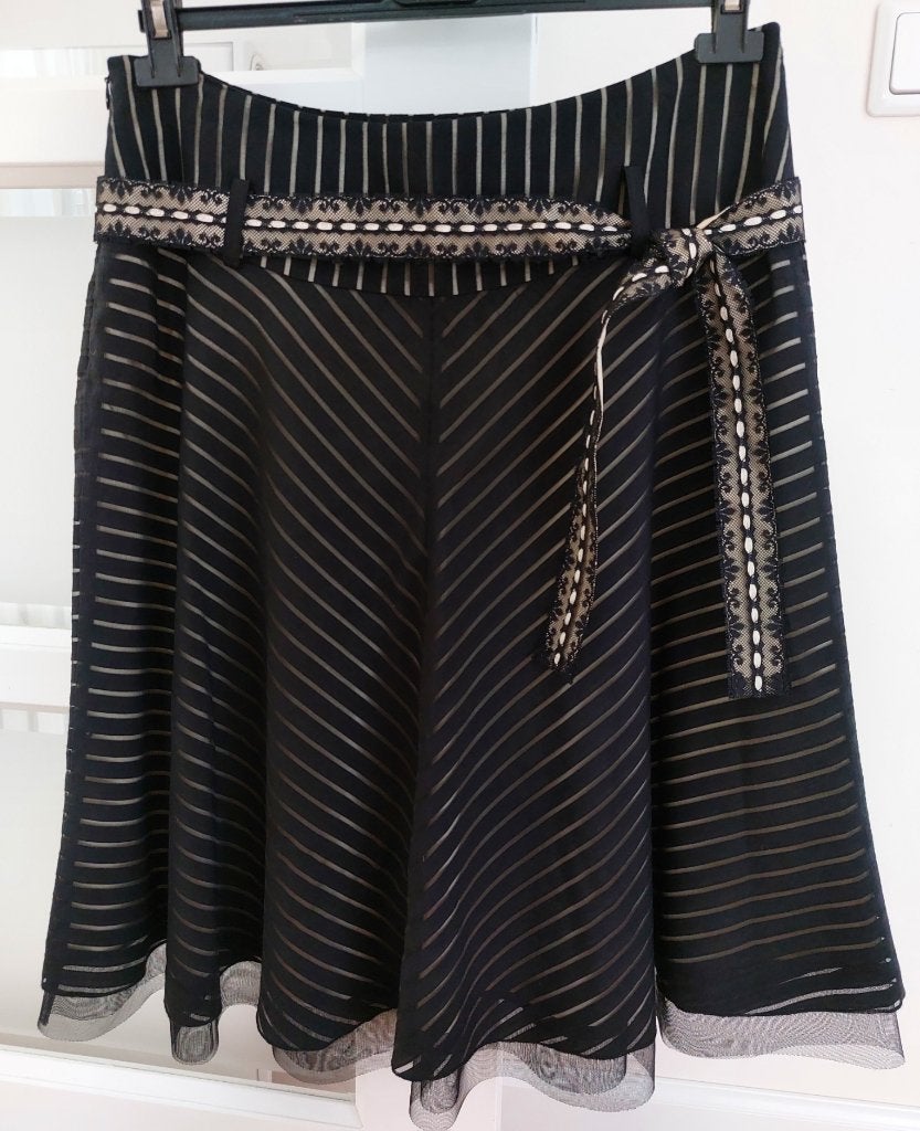 Rok Oui / moments mt 42, Kleding | Dames, Zwart, Maat 42/44 (L), Ophalen of Verzenden, Zo goed als nieuw